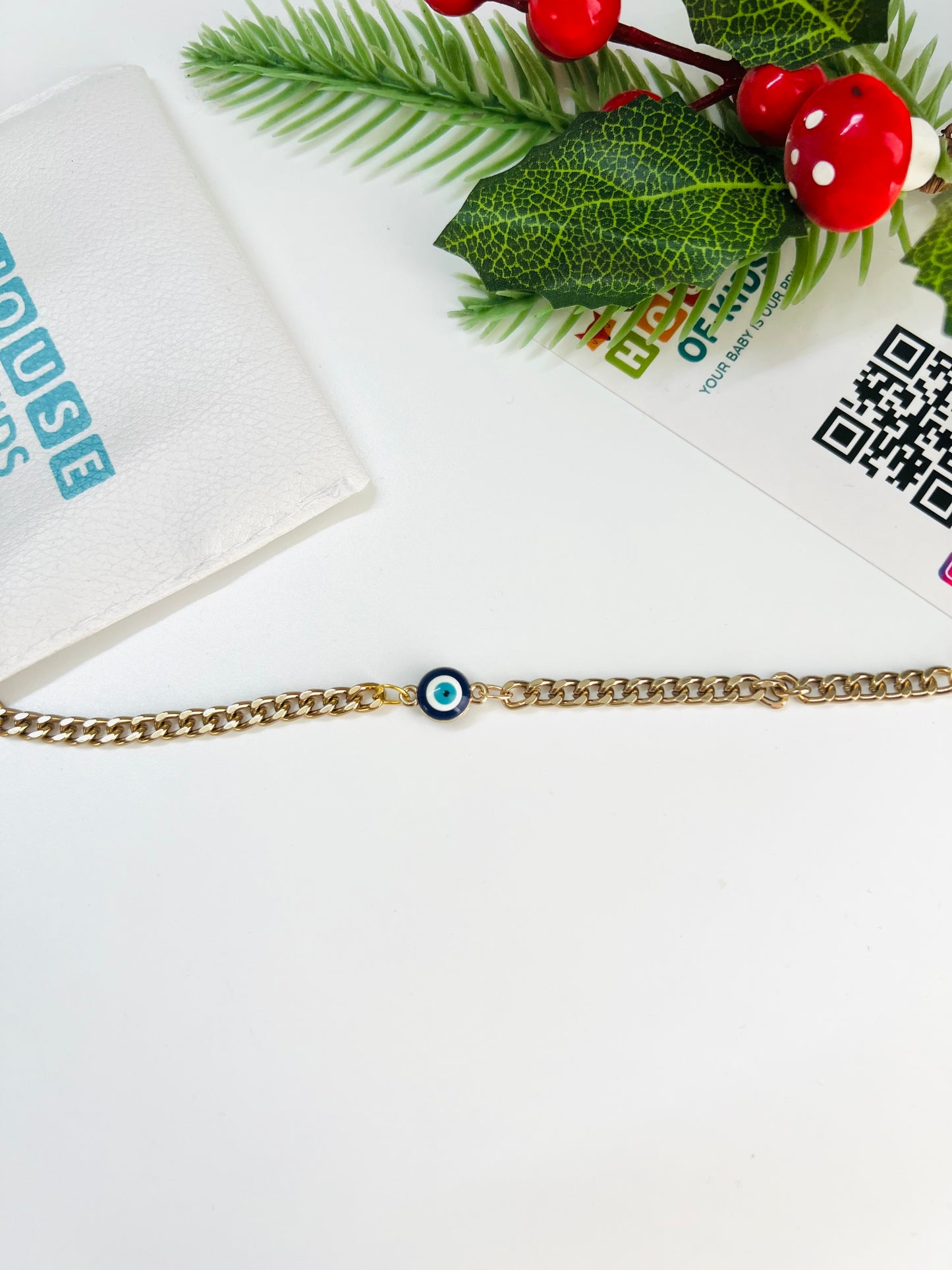 HOK Evil Eye Chain Bracelet