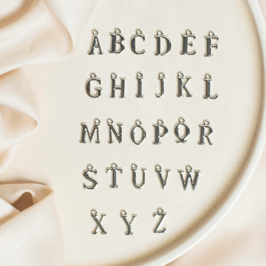 HOK Silver Alphabet Charm