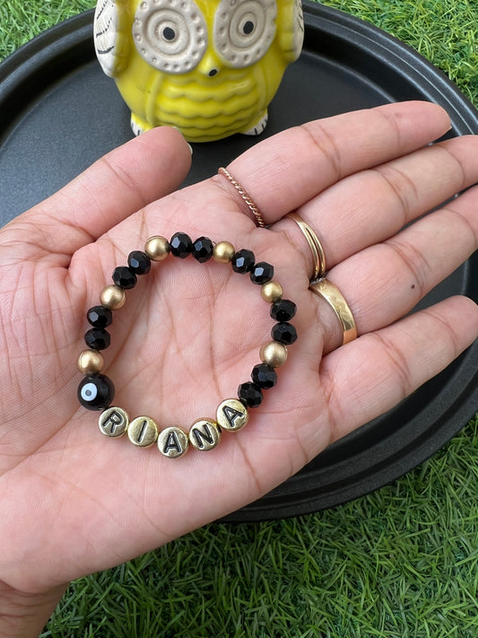 HOK Personalised Name Nazariya Bracelets - with and without charm