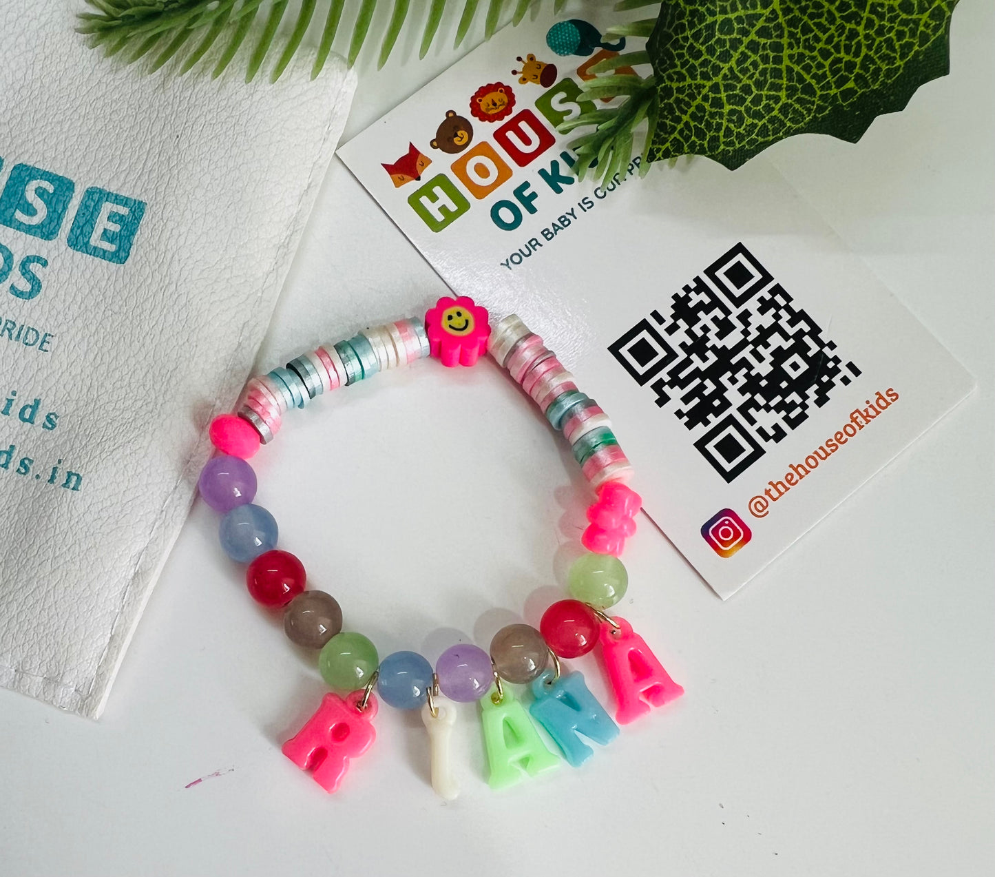Personalised Name Bracelet for Kids - Without Charm