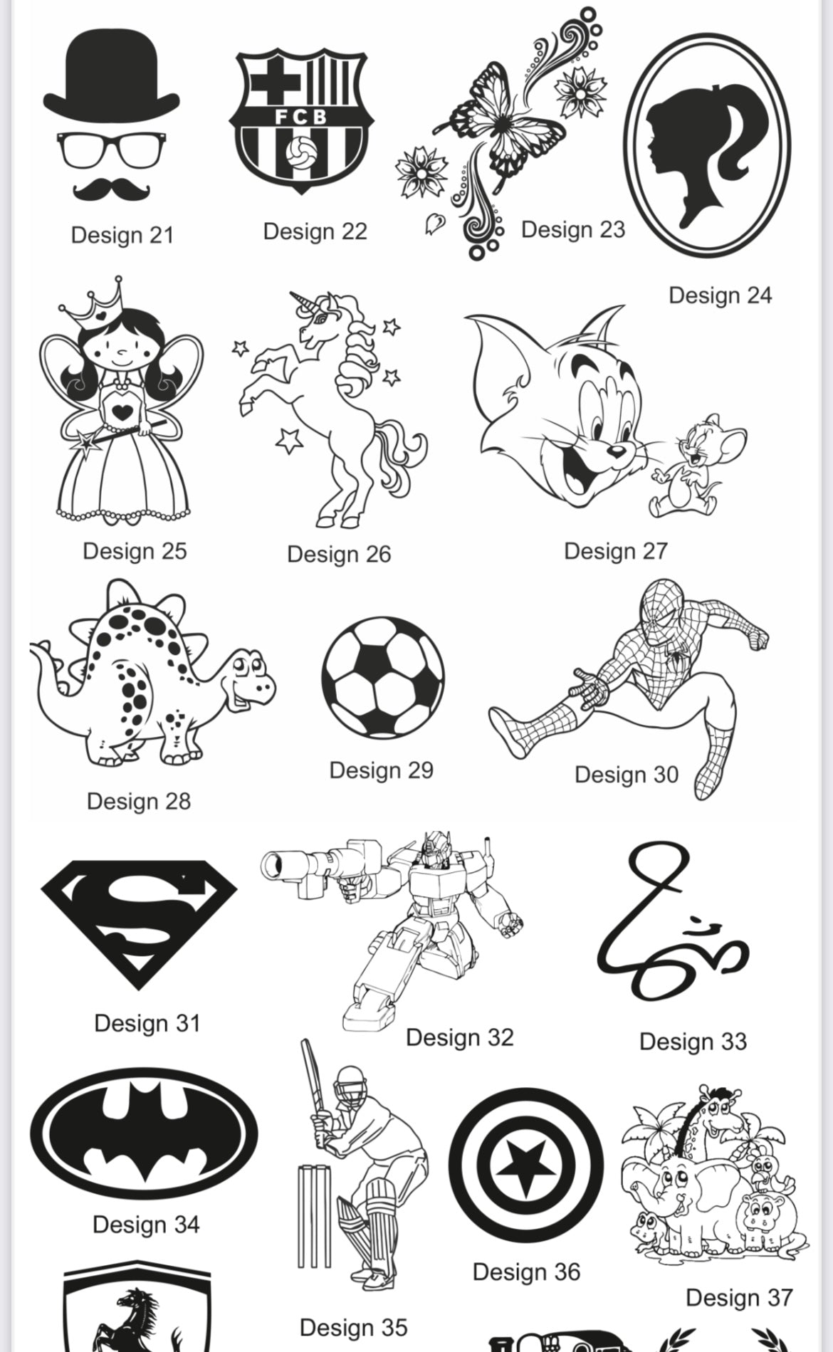 Personalised Baby Dinner Set - scope of name with cartoon character/baby picture
