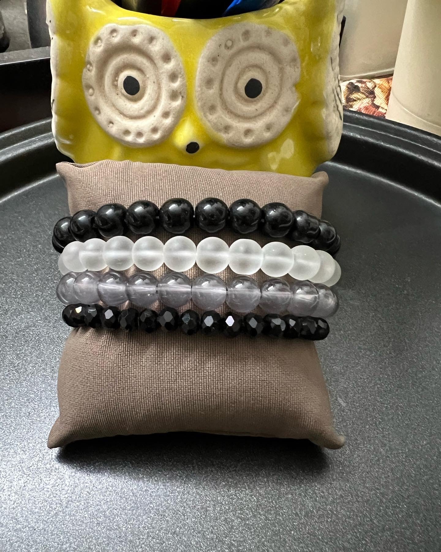 HOK Set of 4 Beaded Bracelets