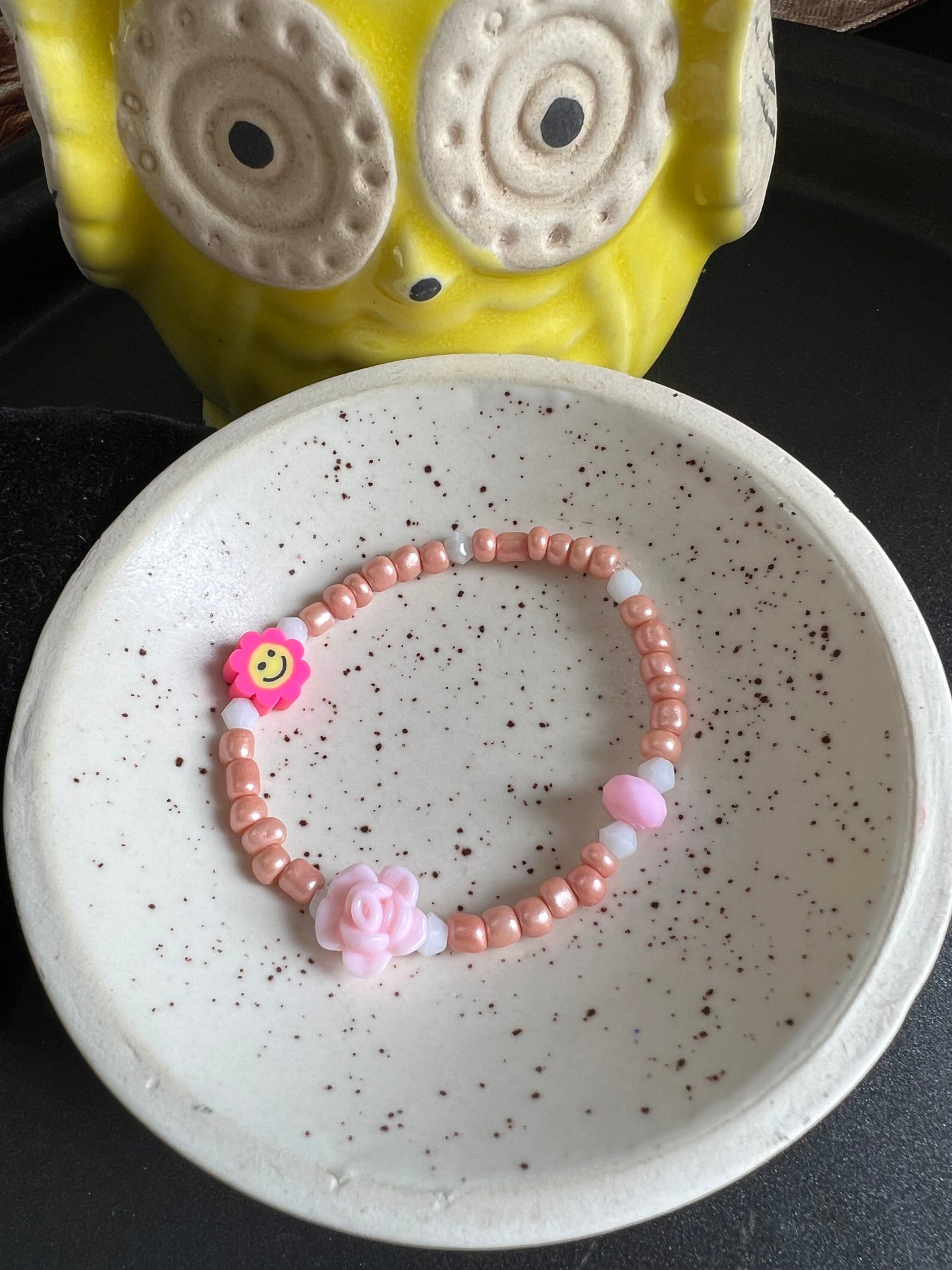 HOK Beautifully Designed Flower Beads Bracelets