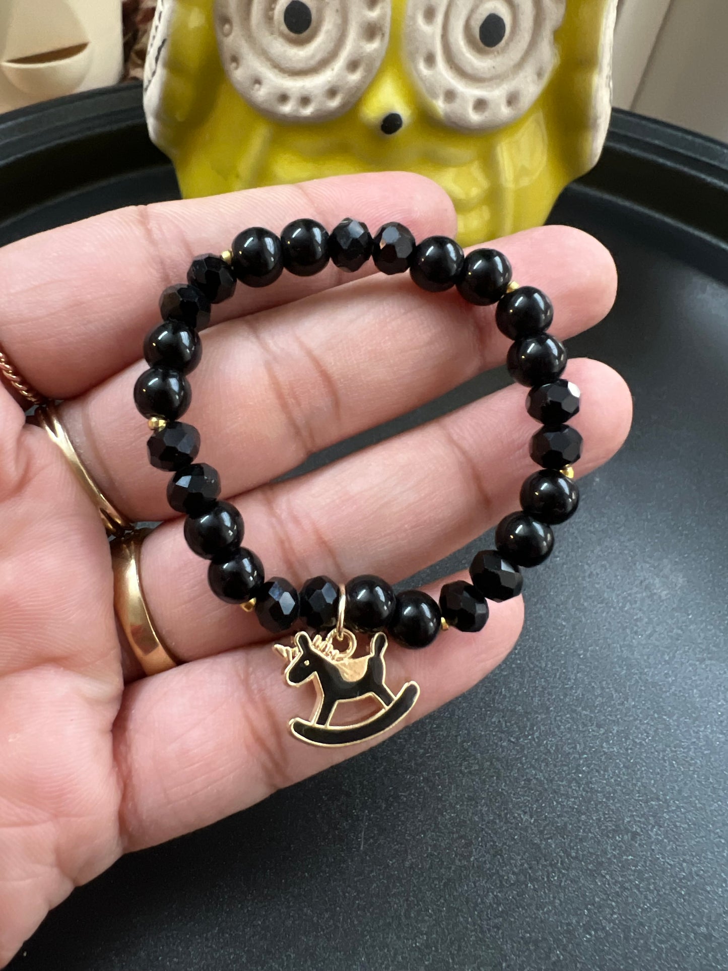 HOK Unisex Bracelets with a charm