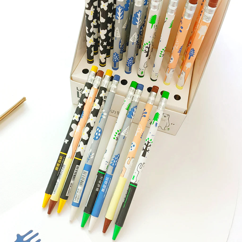 Forest Friends Mechanical Pencil 0.7mm | Cute, Smooth & Refillable