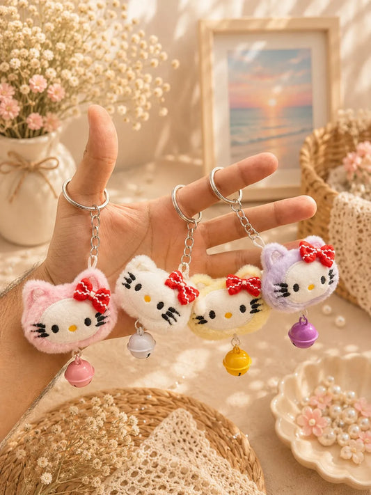 Hello Kitty Plush Keychain