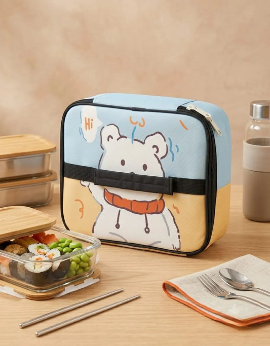Large Capacity Insulated Lunch Bag for Kids & Adults