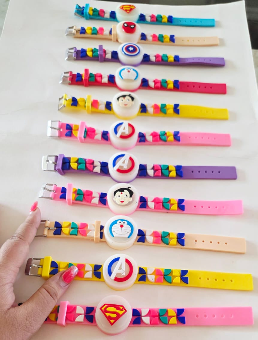 Multicolor Light Rakhi Band - Single piece
