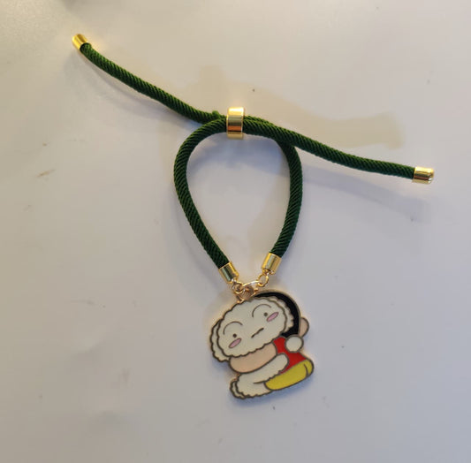 Adjustable Thread Rakhi Bracelet | Choose Your Charm | Single Piece