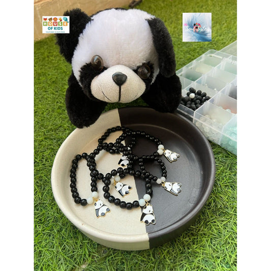 HOK Trendy Panda Charm Bracelet for all age group - Perfect for Twinning Moments