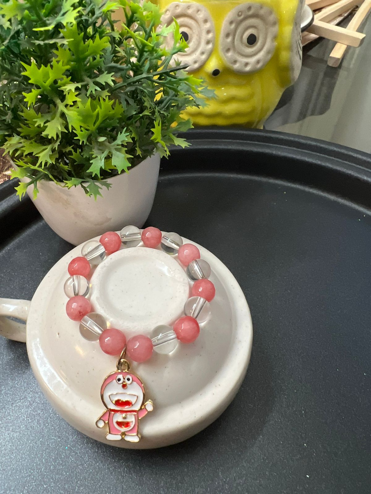 HOK Unisex Bracelets with a charm