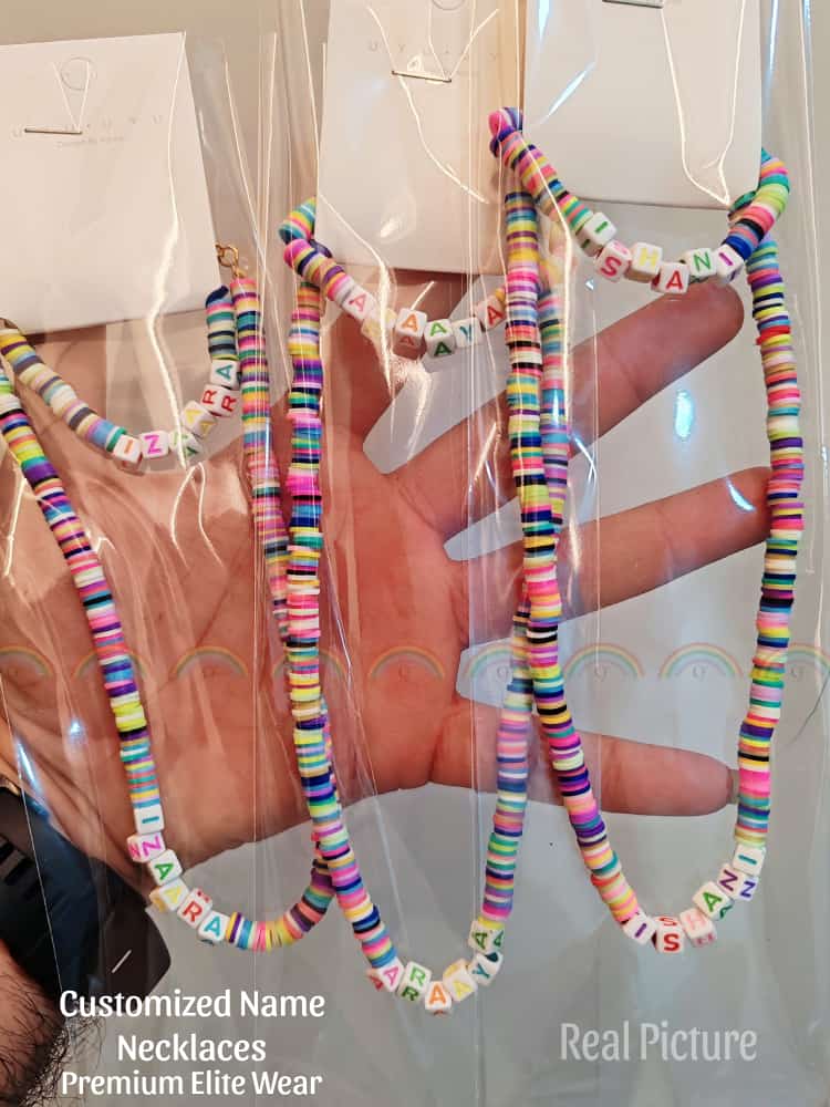 HOK Personalised Name Necklace and Bracelet Combo