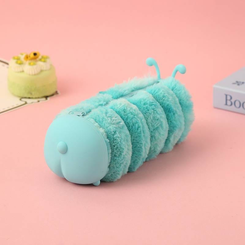 HOK Cute Animal Plush Pencil Pouch