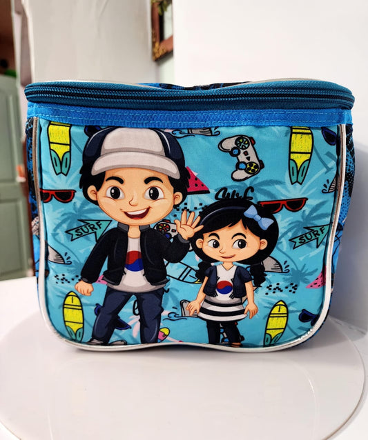 HOK Kids Dual design Insulated Lunch Bag