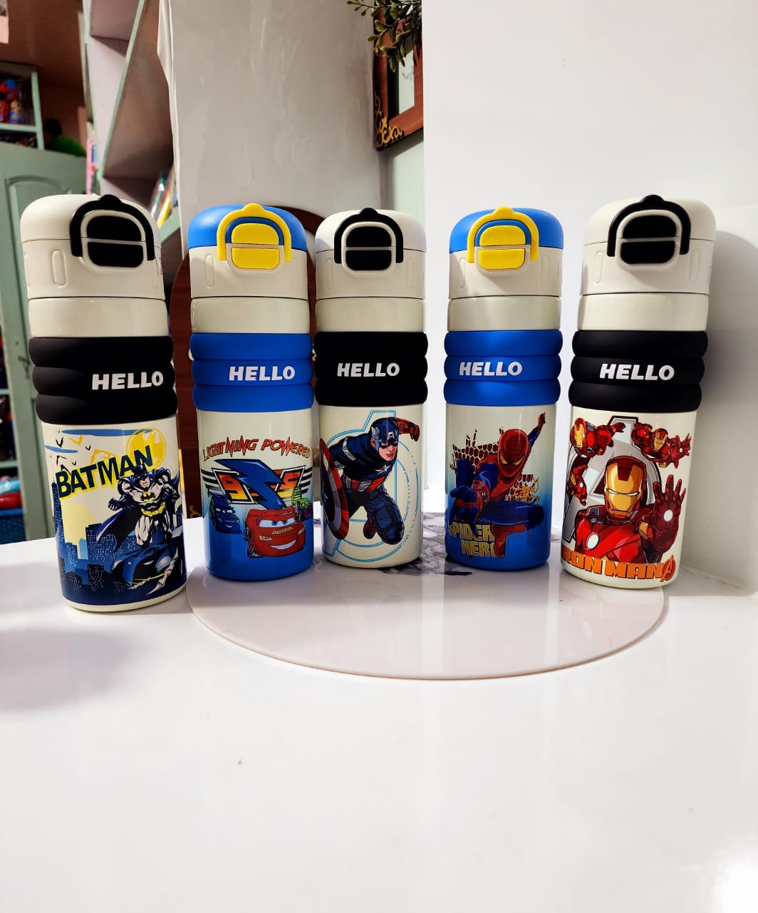 Kids Hello Dual Drinking Insulated Bottle