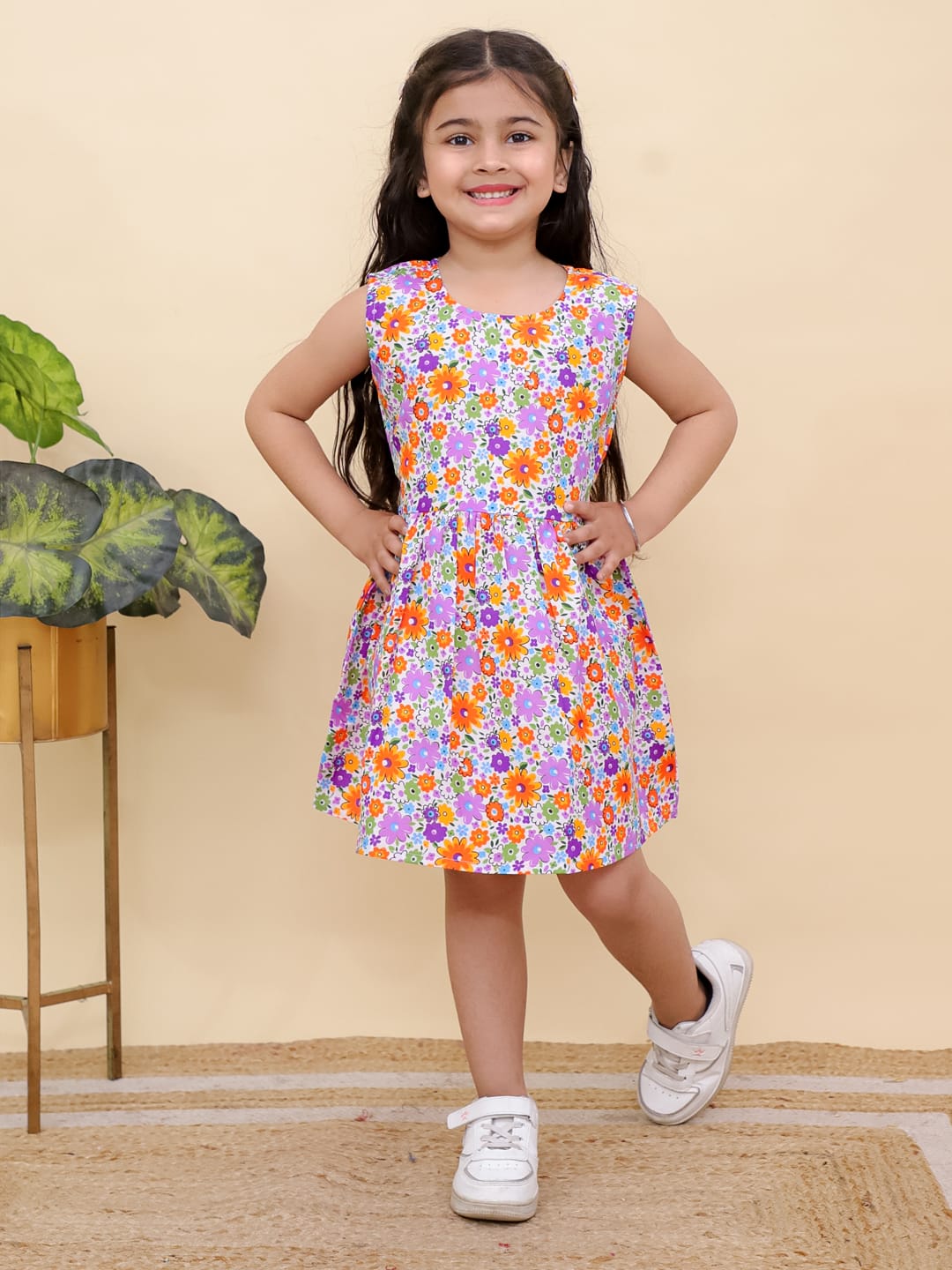 HOK Stylish Kids Floral Frock