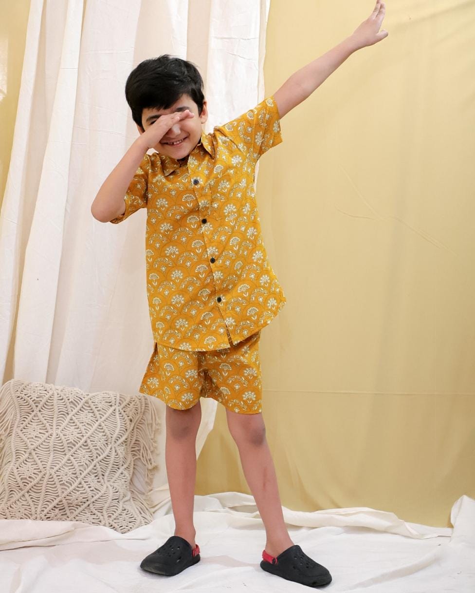 HOK Boys Shirt & shorts Coord Set