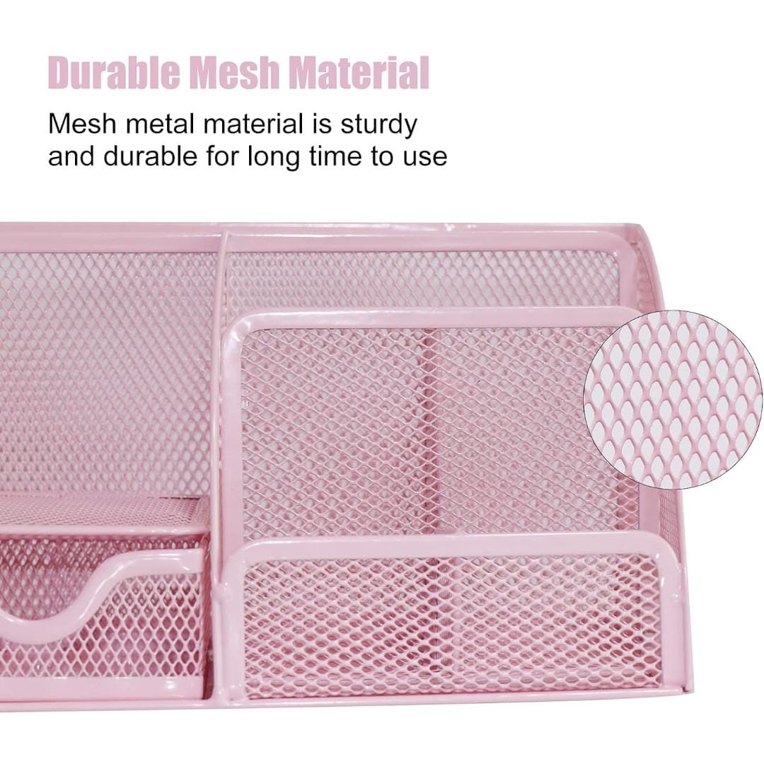 HOK Multifunctional Metal Desk Organizer