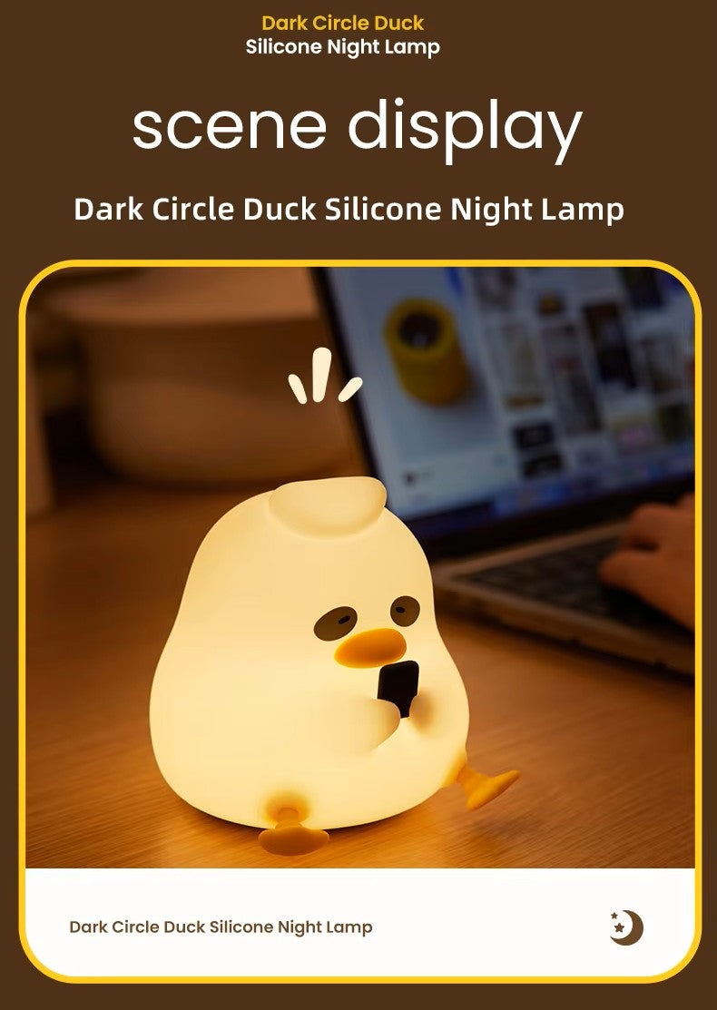 HOK Cute Silicone Duck Lamp