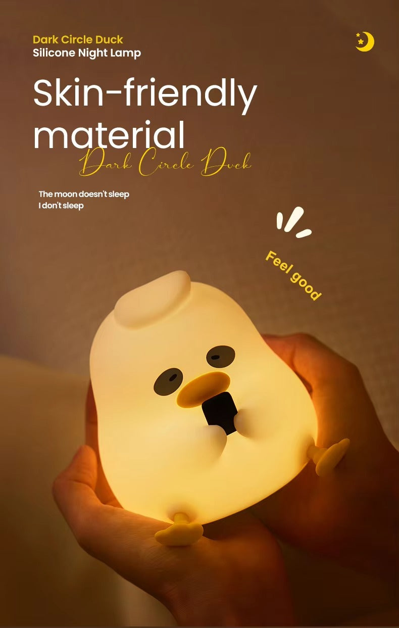 HOK Cute Silicone Duck Lamp