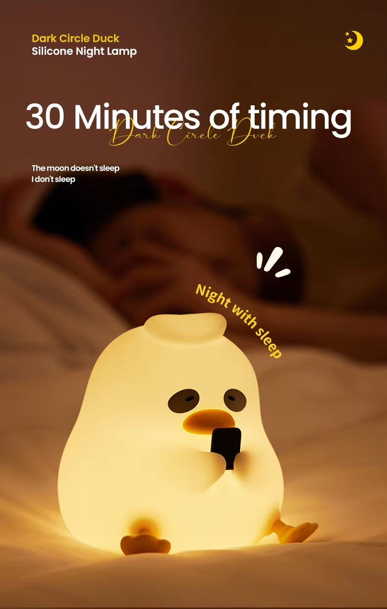HOK Cute Silicone Duck Lamp