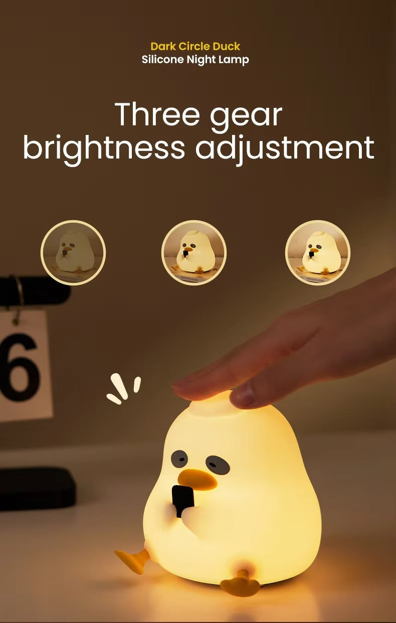 HOK Cute Silicone Duck Lamp