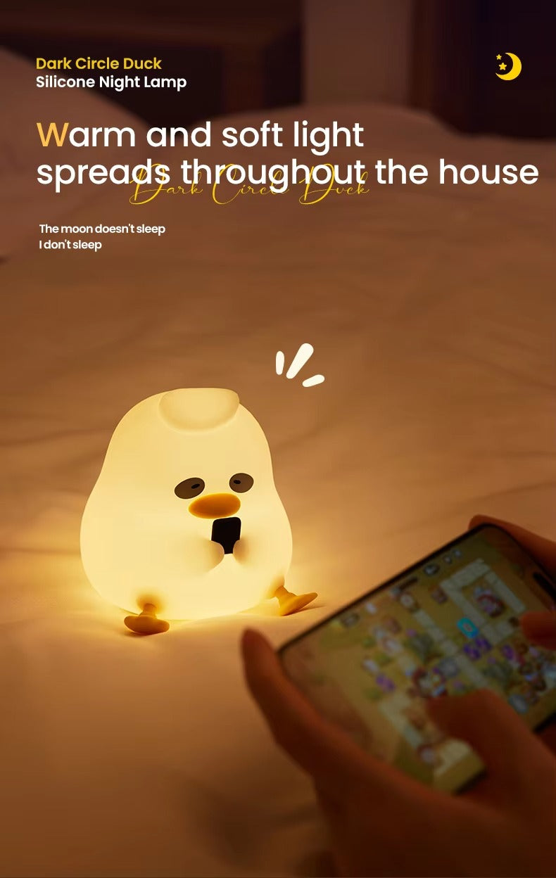 HOK Cute Silicone Duck Lamp