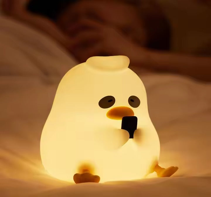 HOK Cute Silicone Duck Lamp