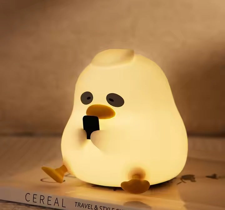 HOK Cute Silicone Duck Lamp