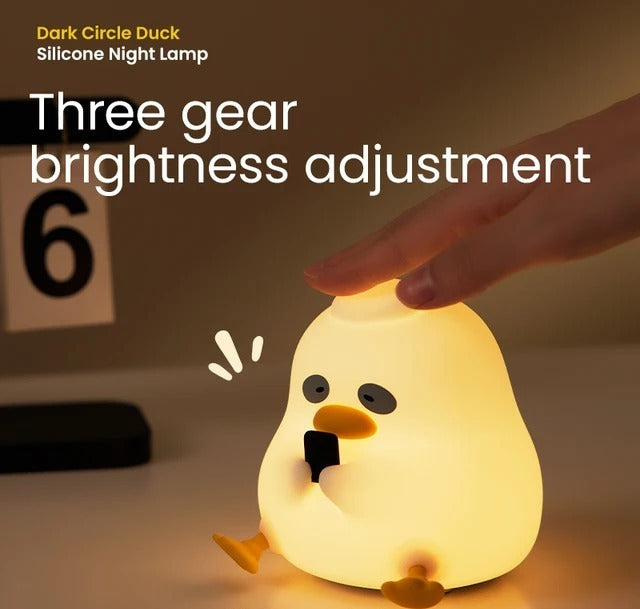 HOK Cute Silicone Duck Lamp