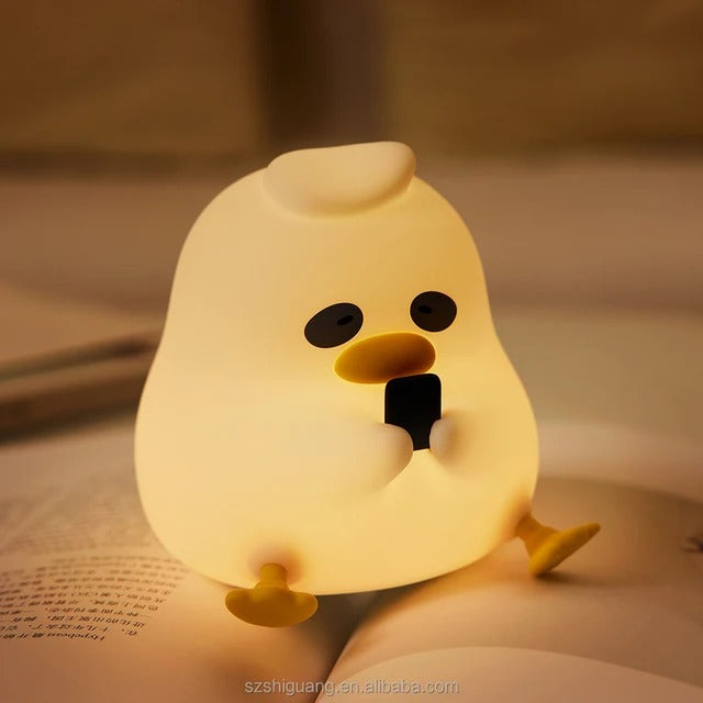 HOK Cute Silicone Duck Lamp