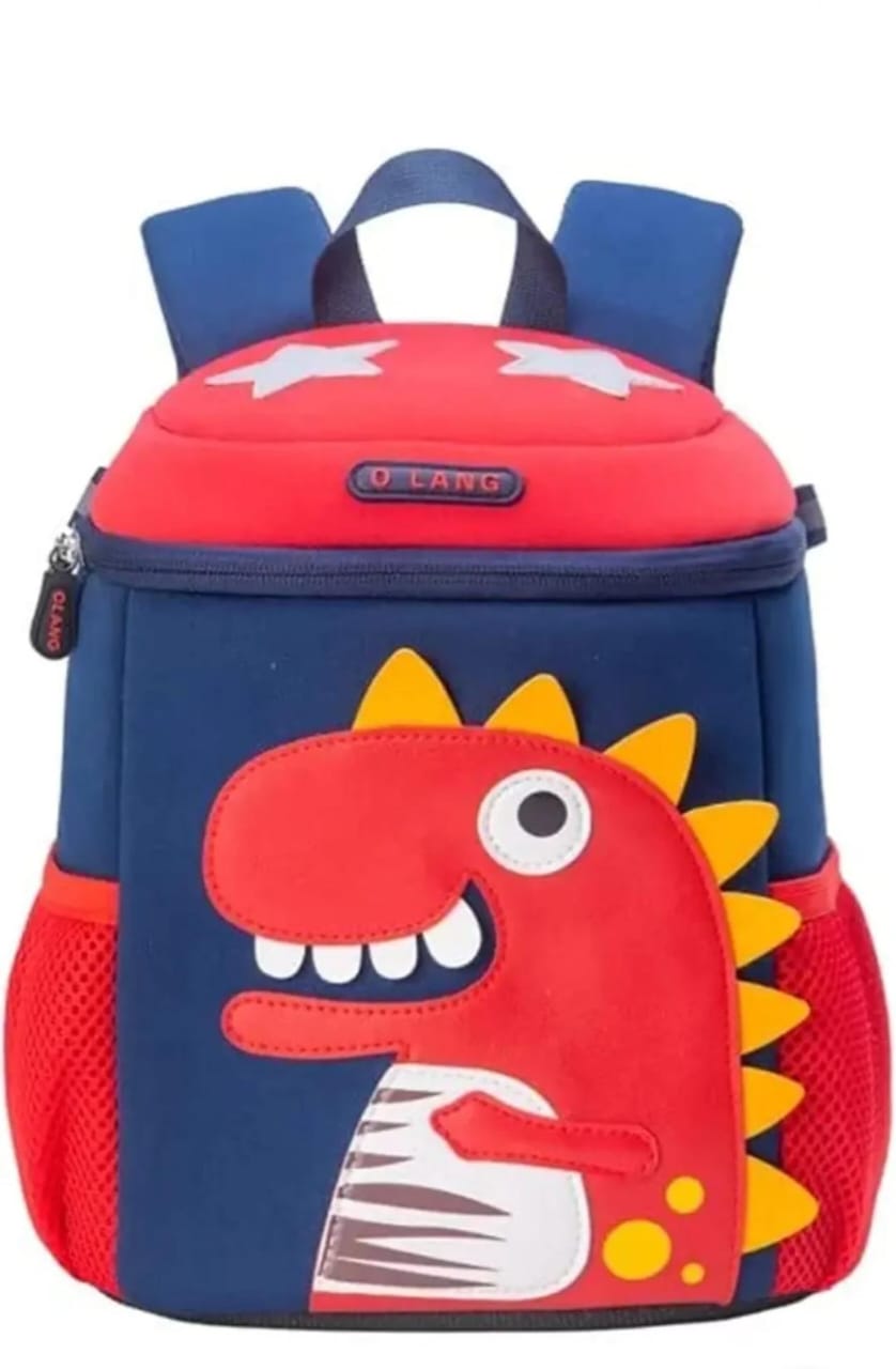 HOK Premium Quality Kids 3D Dino Backpack