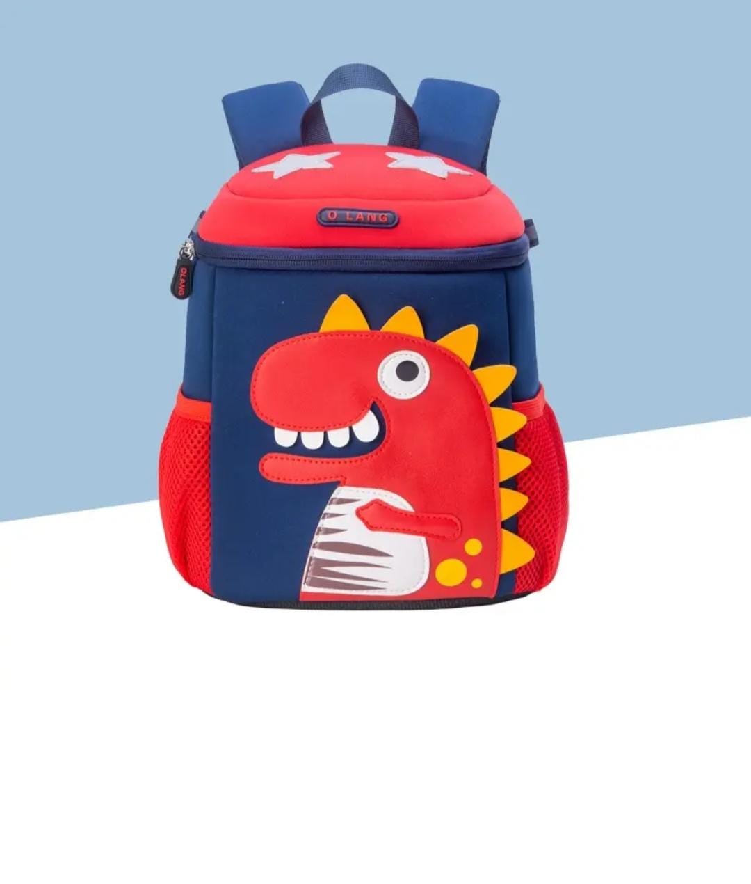HOK Premium Quality Kids 3D Dino Backpack