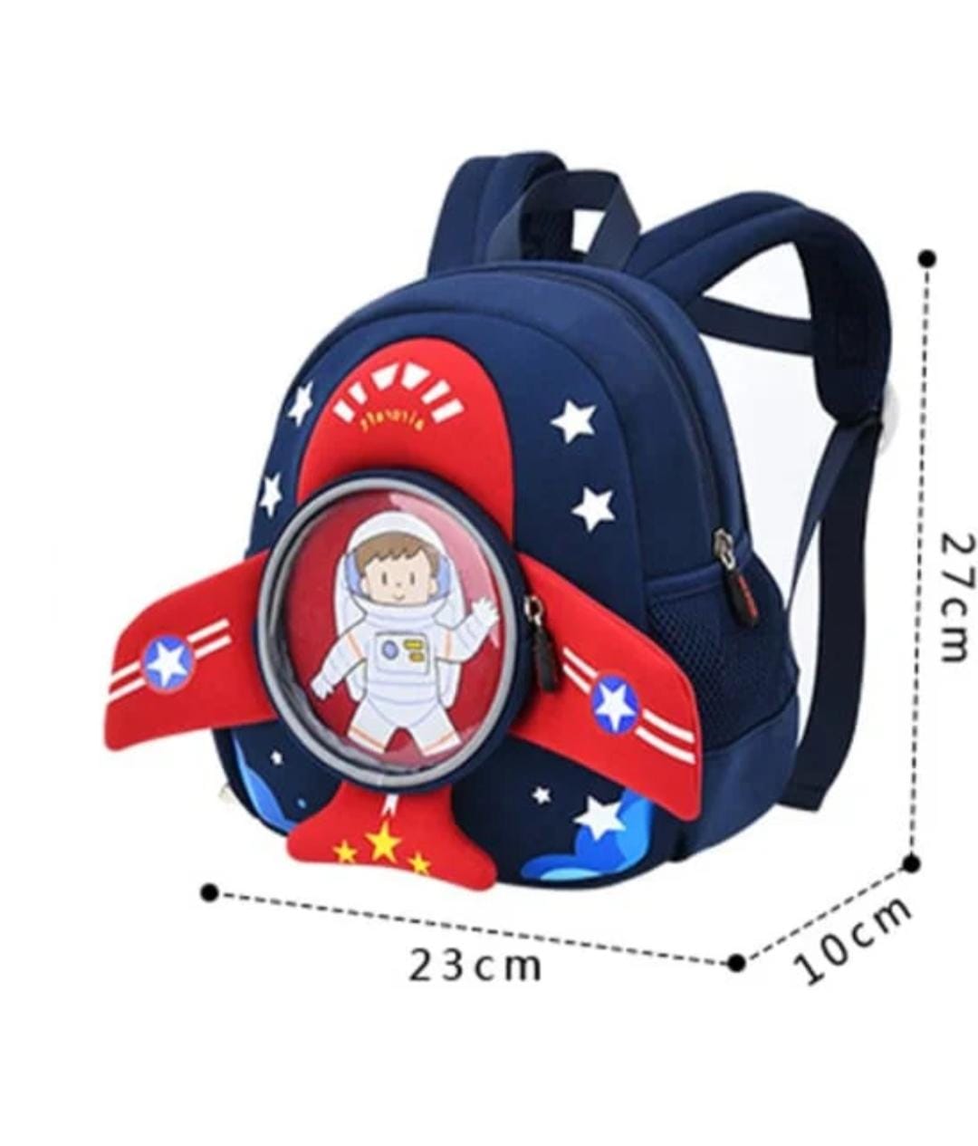 HOK 3D Plane Shape Backpack for Kindergarten Kids
