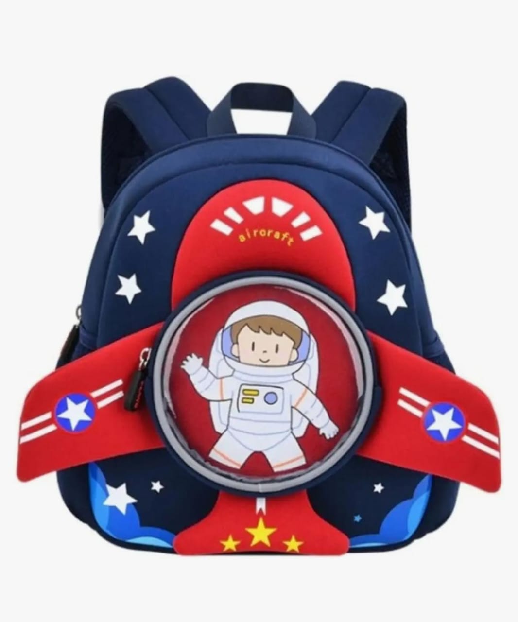 HOK 3D Plane Shape Backpack for Kindergarten Kids