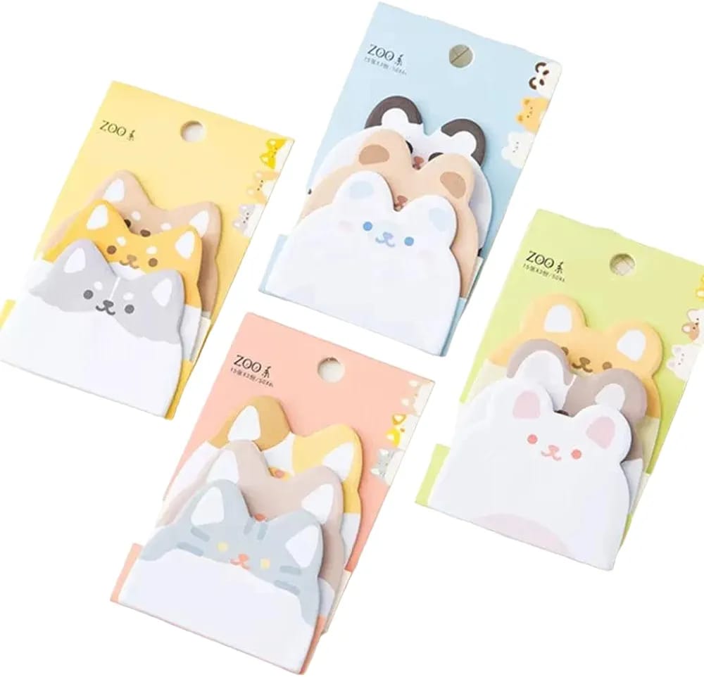 HOK Animal Theme Sticky Notes- (Random 1pc)