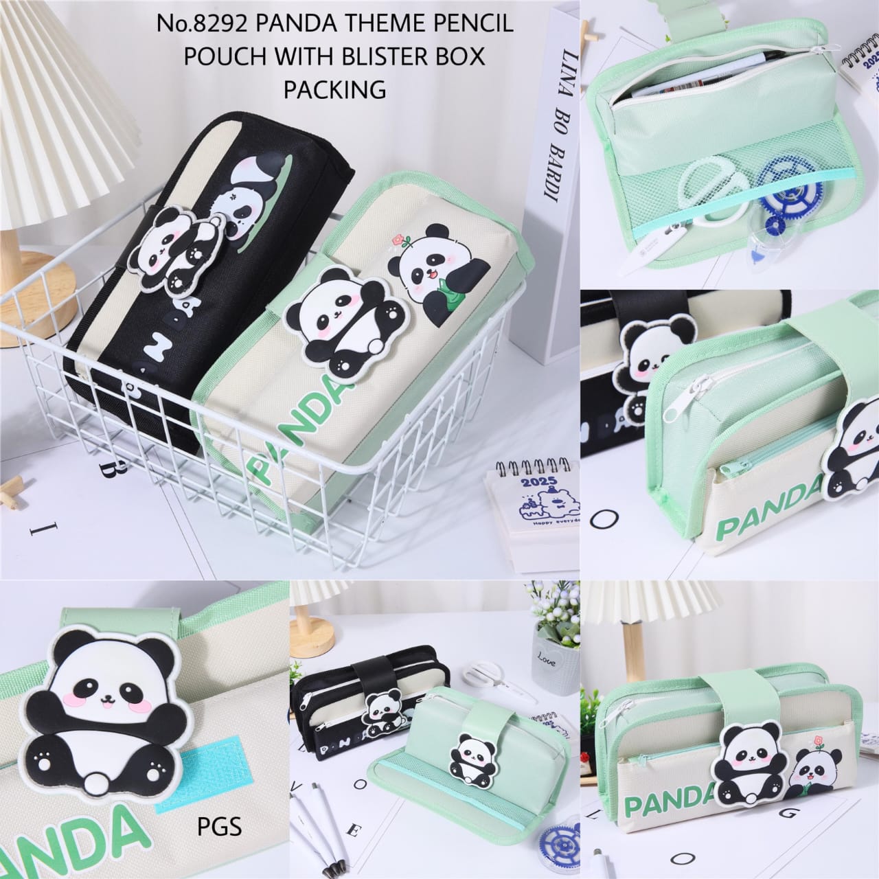 HOK Panda Theme Pouch with Card Packing
