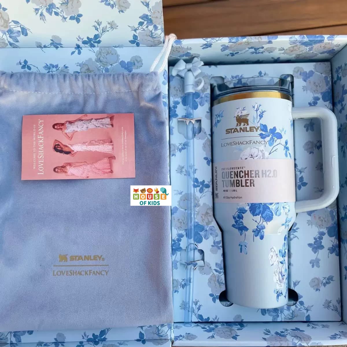 HOK STANLEY TUMBLER ×FLOWER PRINT