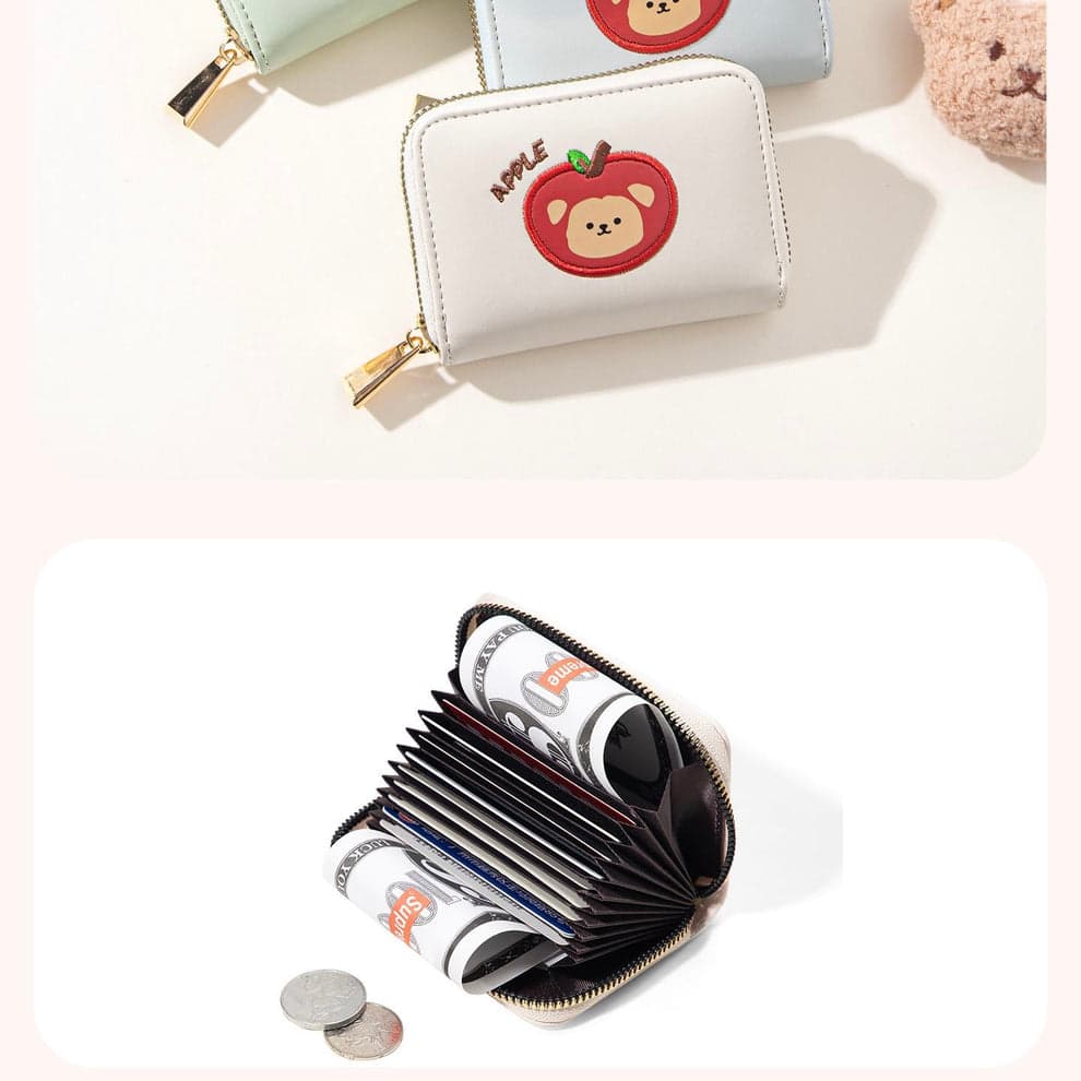 HOK Apple Print Card Holder/Wallet