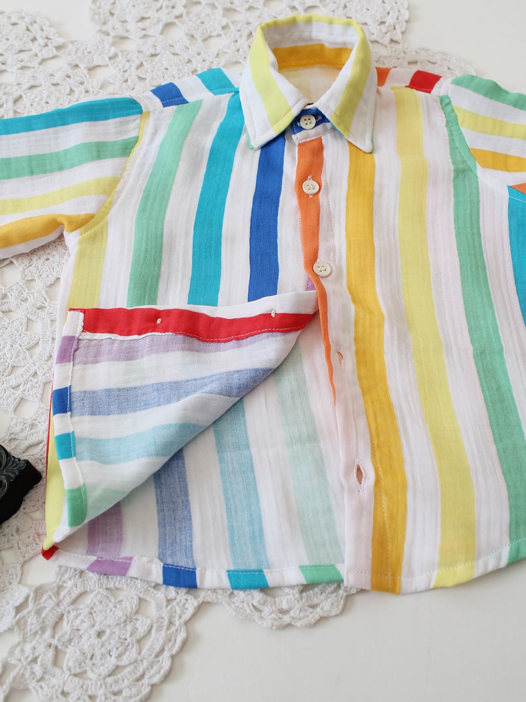 HOK Muslin Unisex Kids Cord Set