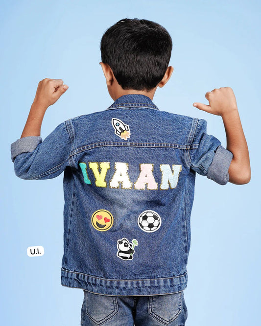 HOK Personalized Denim Jacket for Kids & Adults