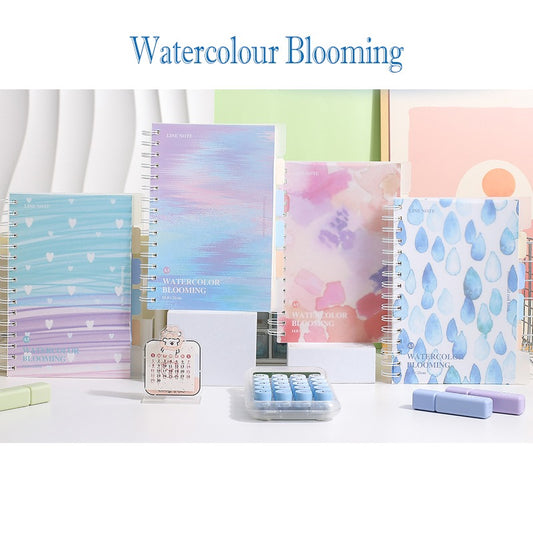 Water Bloom A5 Notebook | Diary