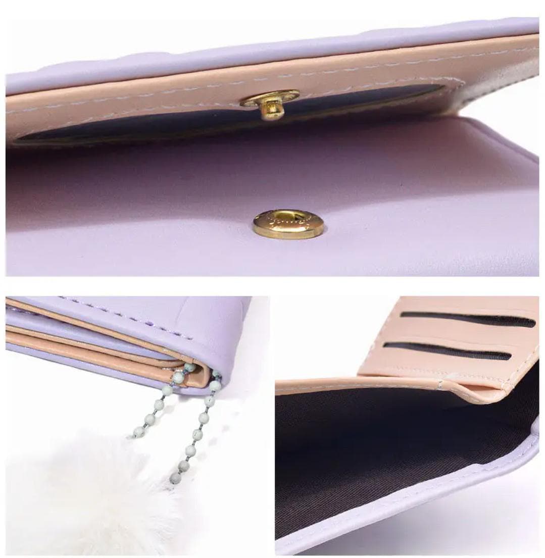 HOK Cute Bear Korean Trifold Wallet