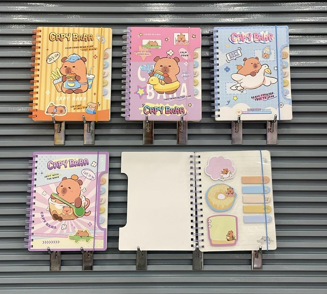 Capybara Spiral Diary | Notebook