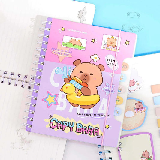 Capybara Spiral Diary | Notebook
