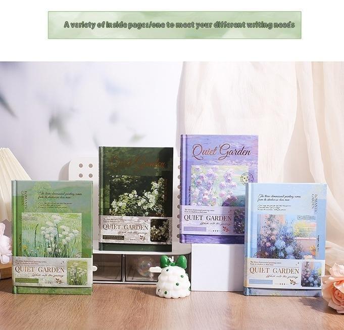 Quiet Garden Journaling Notebook Diary