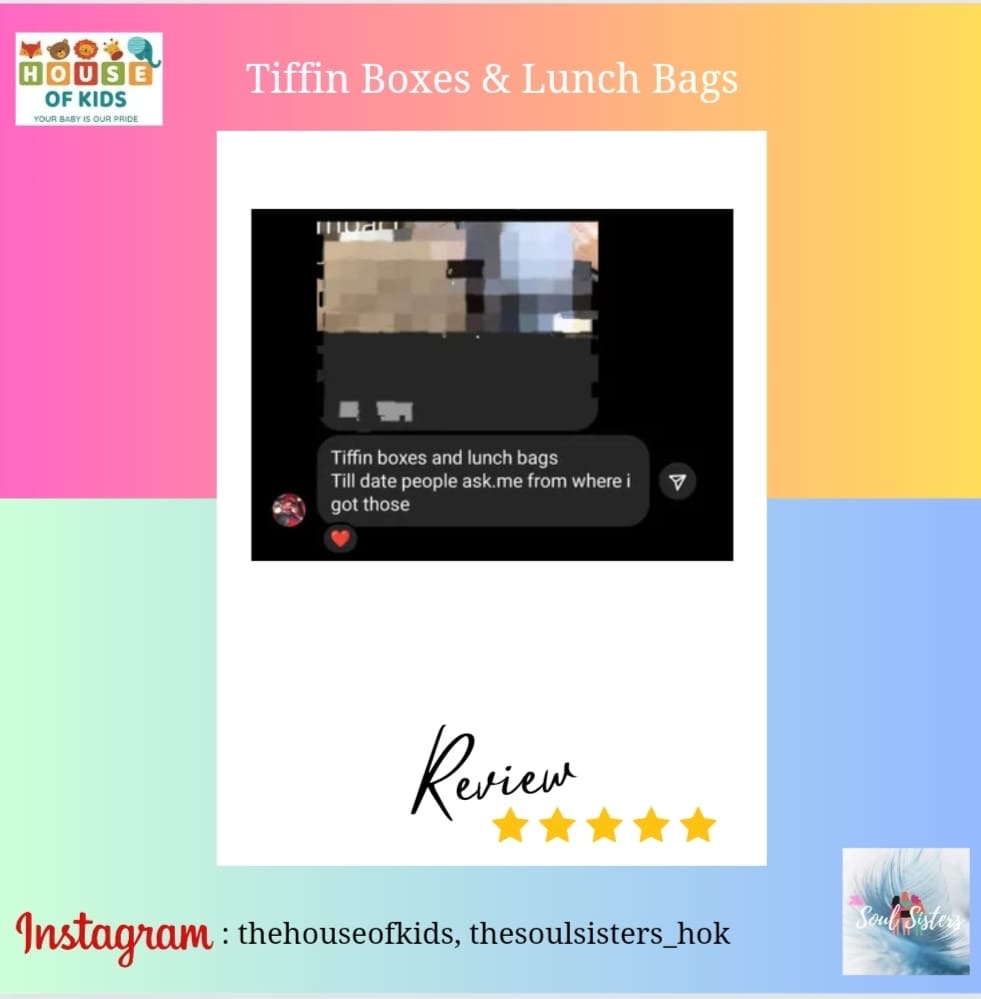 Tiffin Box and Bag Review