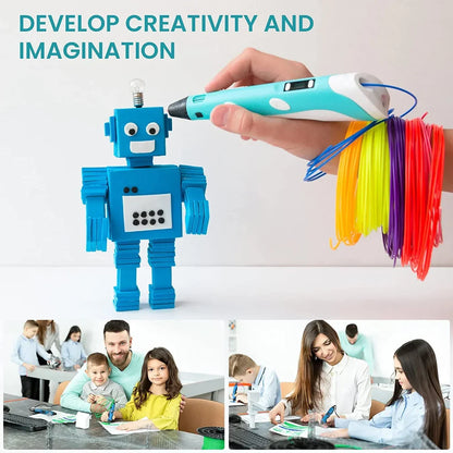 HOK 3D Printing Pen with LCD Screen