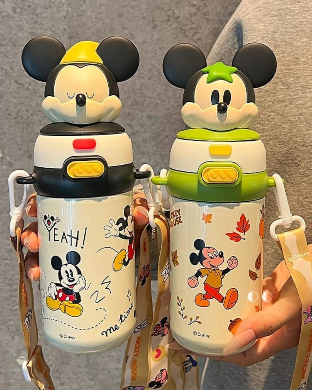Mickey & Minnie Premium Double Sipper Bottle