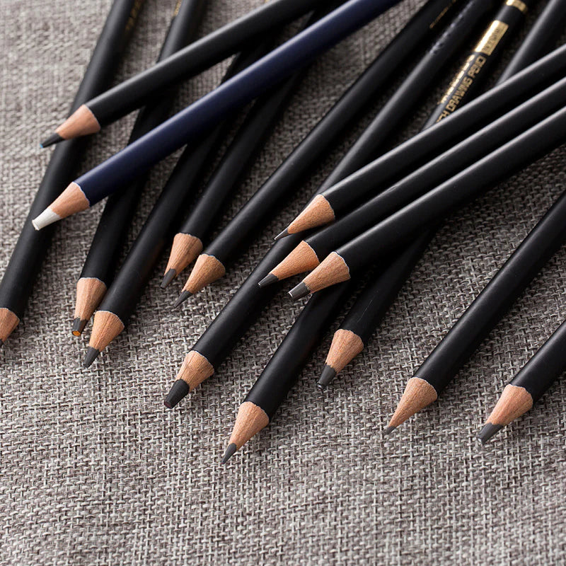 HOK Professional Sketching & Drawing Art Tool Kit- 29 Pcs